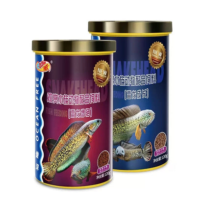 Snakehead Fish Food. Special Feed For Brontosaurus, Thunderfish, Channidae Food. Promote The Growth Of Brightening 120g