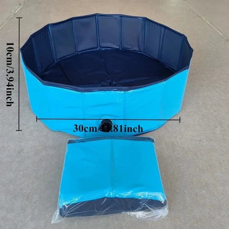 Pet Swimming Poo.l Bath Supplies. Foldable Large Dog Bath, Pet Pool. Dog &  Cat Bath.  Dog Swimming Pool Outdoor