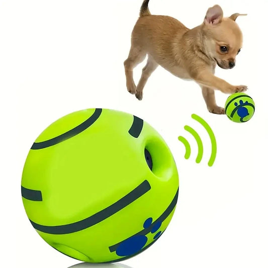Funny Interactive Giggle Ball - Balls for Dog IQ Training, Pet Interactive Toy, Stimulating Play, Mental Stimulation, and Exercise