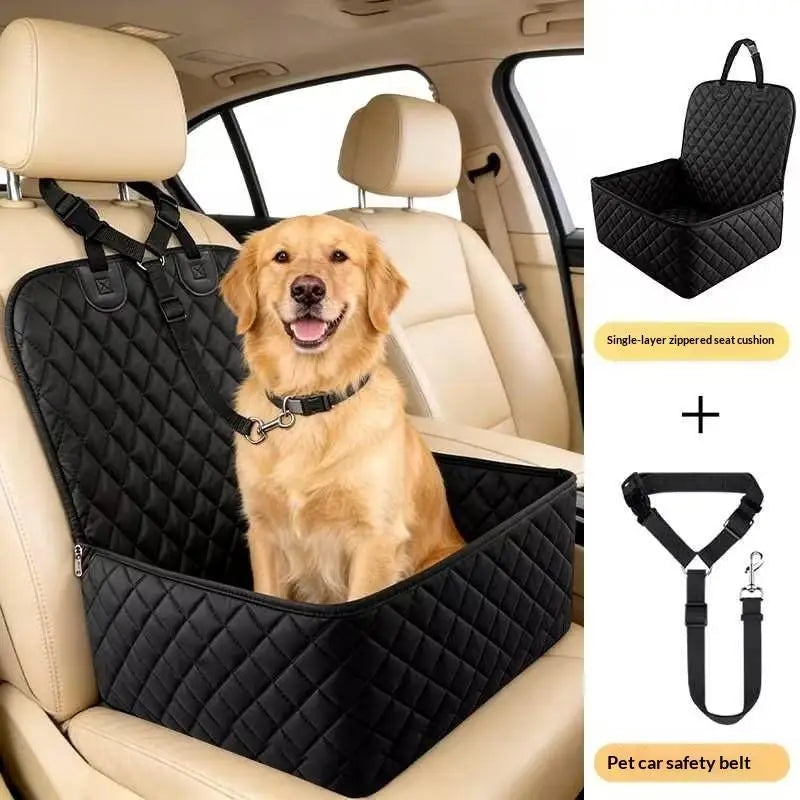 Car Seat Pet Cover for Dogs/Cats. Waterproof, Nonslip Mat. Heavy Duty Protector for Outdoor Travel