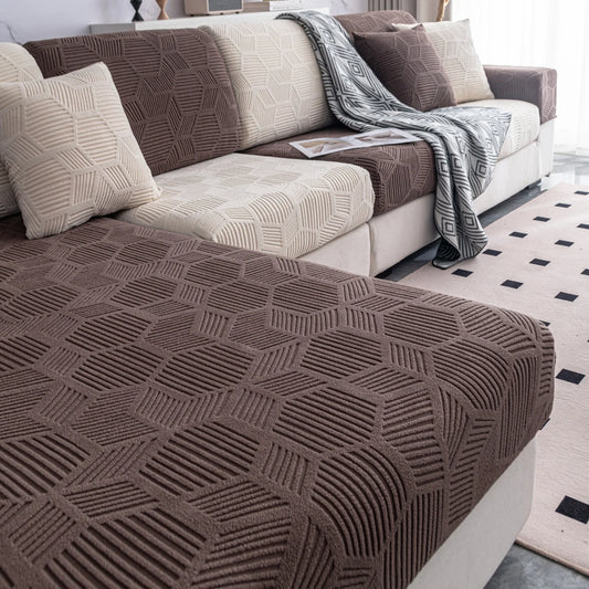 1Piece Universal Stretch Sofa Cover. Cushion Cover, For Living Room. Pet Friendly