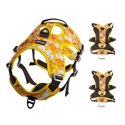 NO PULL Pet Dog Harness.  Adjustable, Reflective Chest Vest For Small & Large Dogs. Protective Outdoor Training