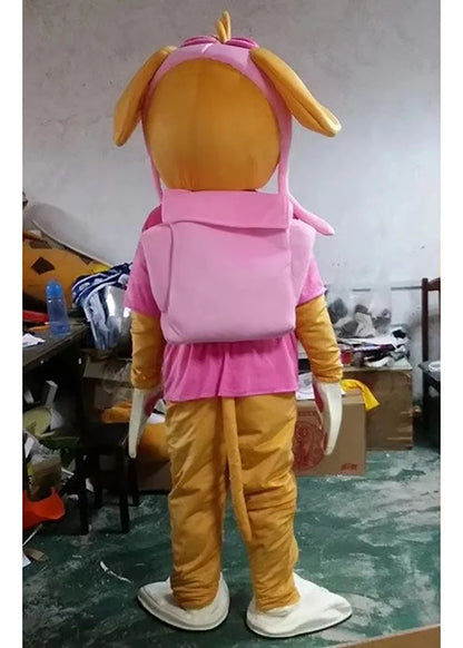 Anime Dog Mascot Costume. Walkable Cartoon Doll. Props, Halloween, Carnival, Party, Performance, Cosplay.