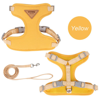 Cat/Puppy Outdoor Walking Supplies. Fashion Pet Harness and Leash Set for Small Dogs/Cats. Breathable, Durable Kitten Harnesses