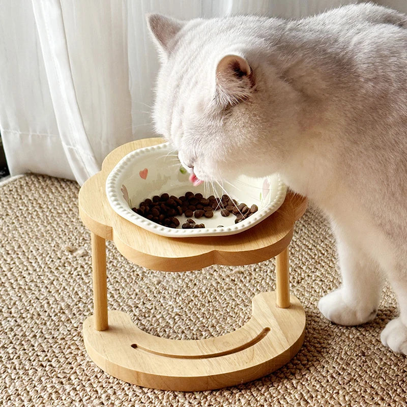 Cat/Dog Ceramic Bowl. Pet Drinking Water/Feeding Bowl.