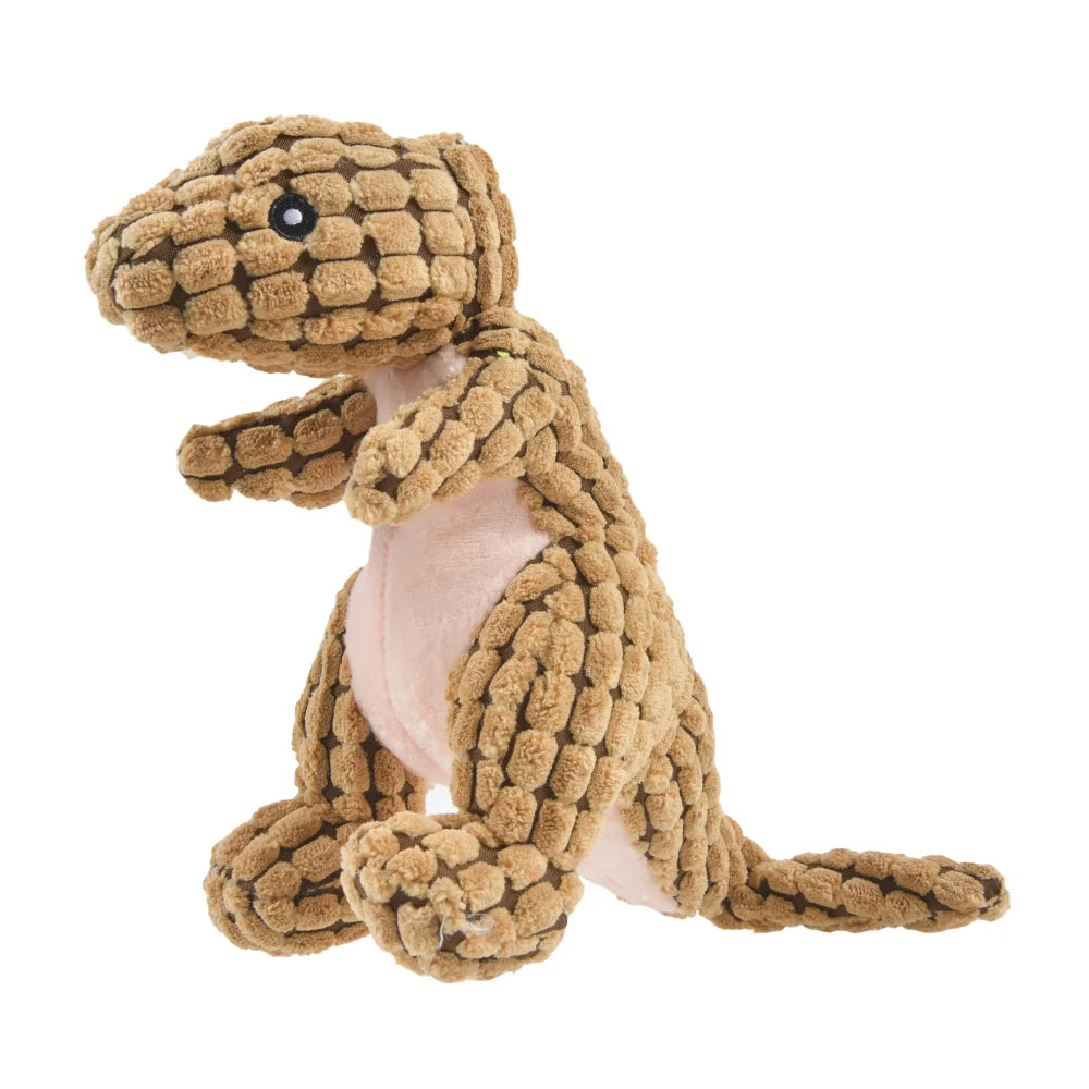 Cats and Dogs Pet Plush Dinosaur Toys. Interactive Dog Chew Toys. Plush Stuffing. Dog Toys for Small Dogs