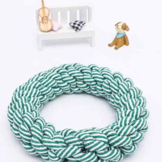 Pet Dog Rope Toy. Durable Chew, Bite Resistant Drag Pet toys for Medium Large Dogs. Golden Retriever, Pitbull and Labrador Supplies