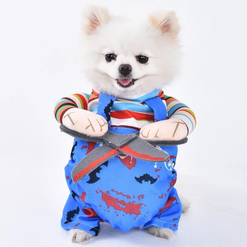 Halloween Dog Costumes. Transformation Outfit. Halloween Dog/Cat Two Legged Costume