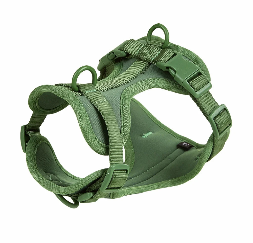 VC four-piece dog chest and back strap set. Bite-proof & waterproof. Large and small dogs.
