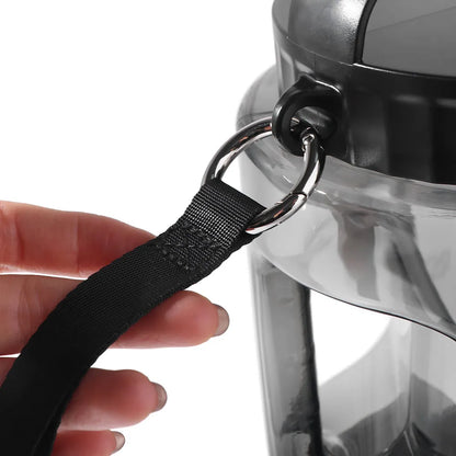 77oz/2.2L Pet Drink Travel Bowl 2-in-1. Portable Water Feeder Bowls. Leak Proof Lock.