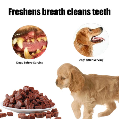 Dog Snacks. Beef Particles, Appetising, Digesting, Nutritious, Delicious Chewy Training Rewards for Adult Dogs & Puppies