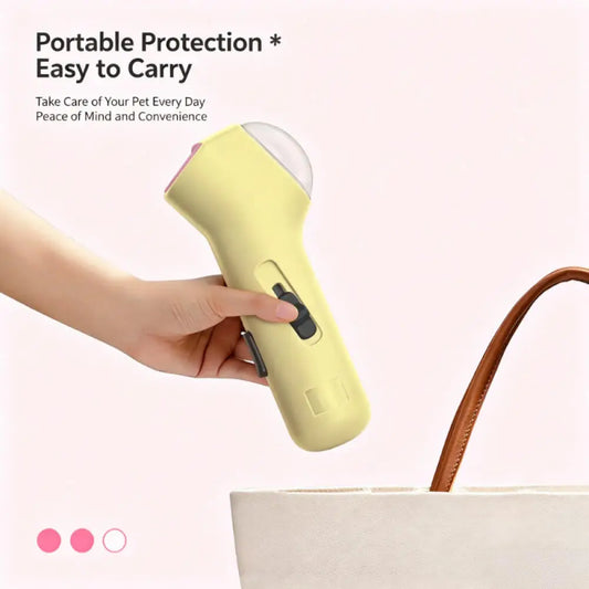 Pet Treat Launcher Feeder, Interactive Food Shooter Toy for Dogs/Cats. Outdoor Training Play
