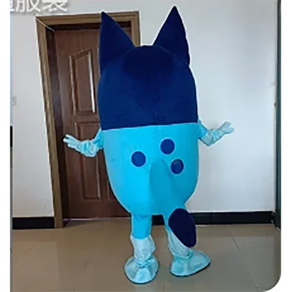Anime Dog Mascot Costume. Walkable Cartoon Doll. Props, Halloween, Carnival, Party, Performance, Cosplay.