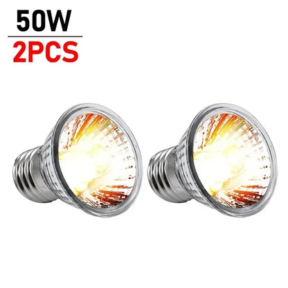 1-10PCS 25/50/75W UVA+UVB Reptile Lamp Bulb. Turtle Basking UV Light Bulbs. Heating Light ,Full Spectrum Sunlamp for Amphibians