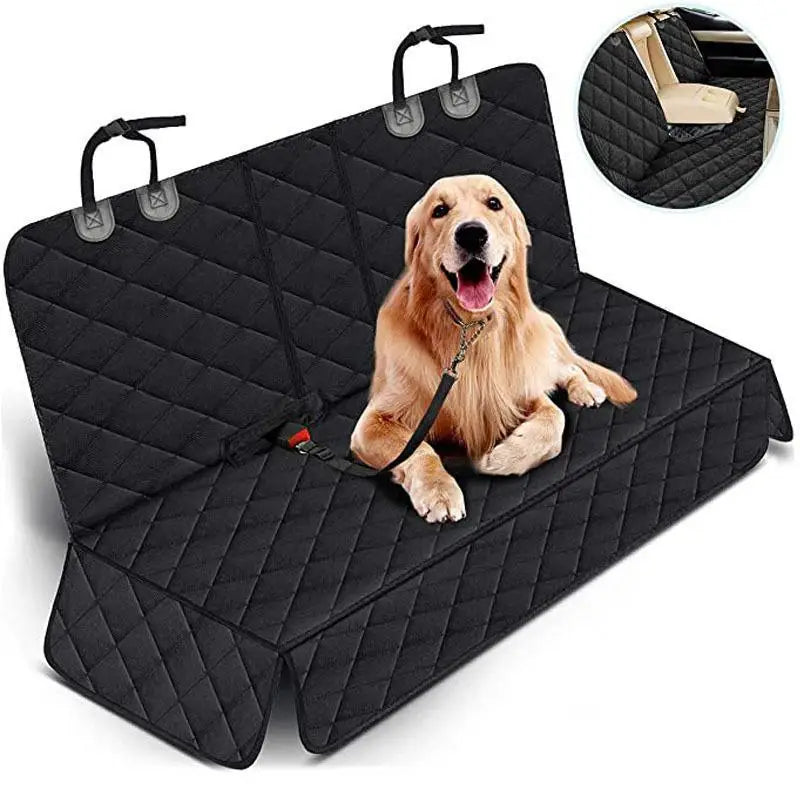 Dog Car Seat Cover for Cars, Trucks, SUVs  and Other Universal Pet Rear Seat Covers. Specifically for Pets.