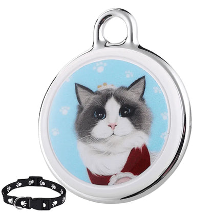 Pet Anti-Lost GPS Tracker. Bluetooth, Waterproof, Smart Locator For Cats/Dogs. Long Distance, Real-Time Tracking For Android IOS