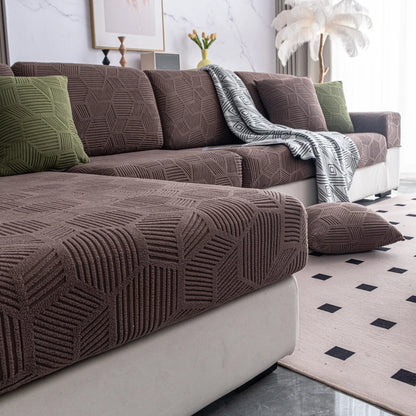 1Piece Universal Stretch Sofa Cover. Cushion Cover, For Living Room. Pet Friendly
