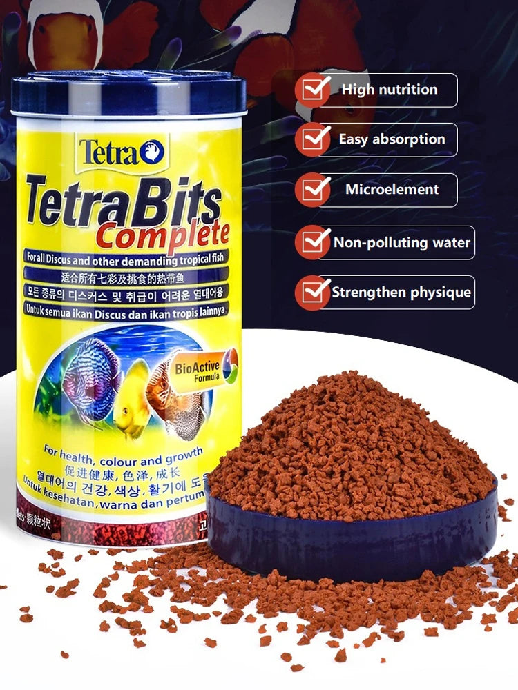 Special Granular Fish Feed, Colorful Angelfish, Natural Color Enhancing. Tropical Clownfish,Chameleon ,100ml/30g