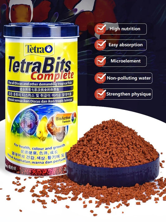 Special Granular Fish Feed, Colorful Angelfish, Natural Color Enhancing. Tropical Clownfish,Chameleon ,100ml/30g