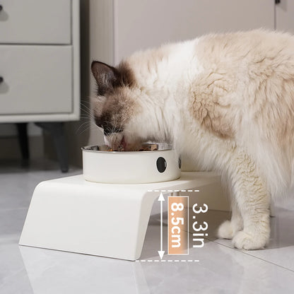 Elevated Dog Feeder Bowls. Raised Stand with Double Stainless Steel Food & Water Bowls For Small ,Medium & Large Dogs & Cats
