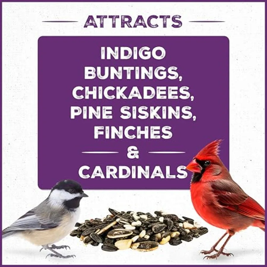 【Spot goods】Pride Songbird Nut and Fruit Blend Wild Bird Seed for Outside Feeders. Advanced Nutrition Formula for Health