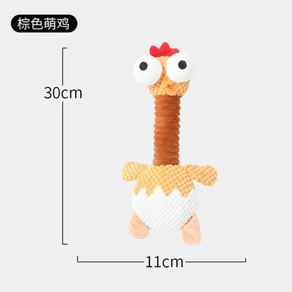 Pet Toys Large, Medium and Small Dogs. Bone Simulation, Biting Sound. Molar Cleaning, Cotton Rope, Stuffy Plush Toy.