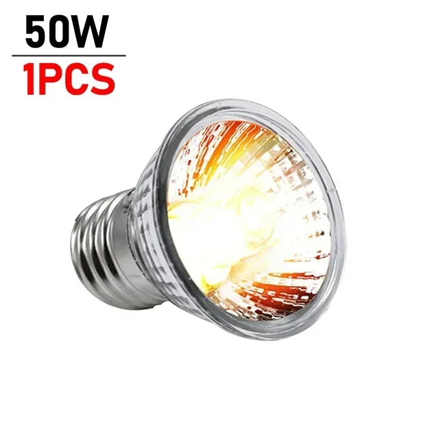 1-10PCS 25/50/75W UVA+UVB Reptile Lamp Bulb. Turtle Basking UV Light Bulbs. Heating Light ,Full Spectrum Sunlamp for Amphibians