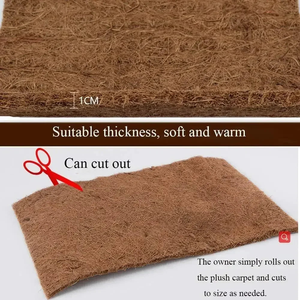 Reptile Carpet. Natural Coconut Fiber Coir. Tortoise Mat for Pet Terrarium Liner. Lizard , Snake, Chamelon & Turtle