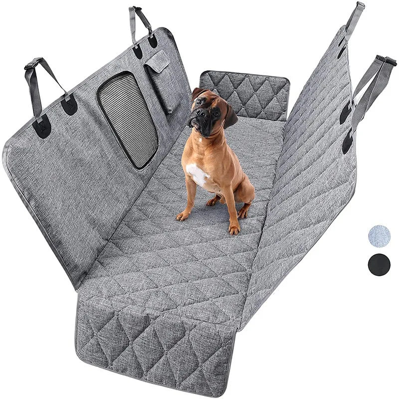 Dog Car Seat Cover. Waterproof Pet Car Seat Cover for Back Row Seat. Dog Pad Hammock. Vehicle Rear Cover Cushion for Dogs Safety. Pad Nonslip