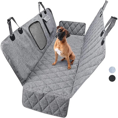 Dog Car Seat Cover. Waterproof Pet Car Seat Cover for Back Row Seat. Dog Pad Hammock. Vehicle Rear Cover Cushion for Dogs Safety. Pad Nonslip
