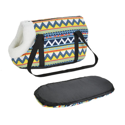 Classic Pet Carrier For Small Dogs. Cozy, Soft Puppy/Cat/Dog Bags. Backpack, Outdoor Travel Pet Sling Bag.