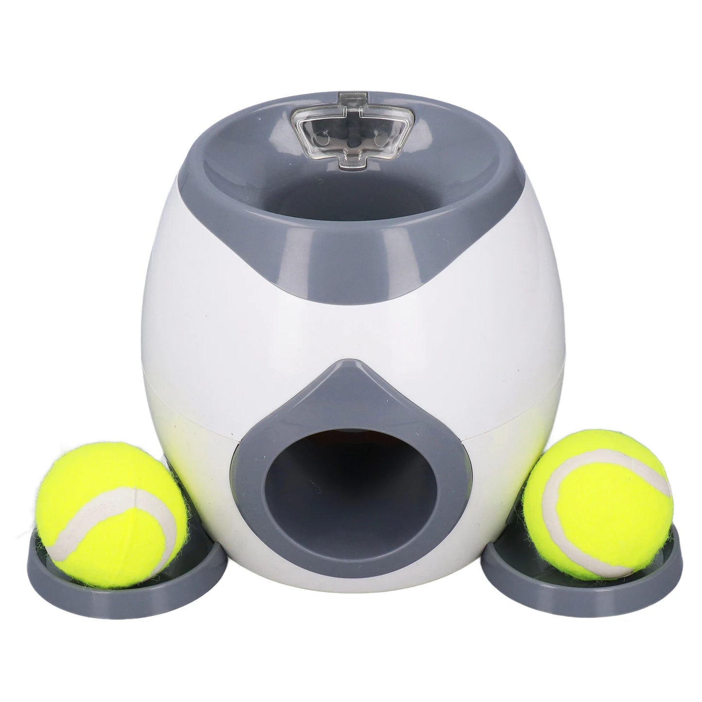 Dog Ball Feeding Toys. Dog Tennis Ball Feeding Machine with 2 Tennis  balls for Dog Training
