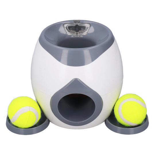 Dog Ball Feeding Toys. Dog Tennis Ball Feeding Machine with 2 Tennis  balls for Dog Training