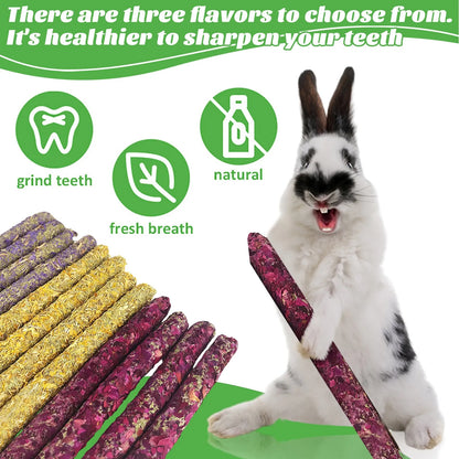 Rabbit Snacks Petal Grass Snacks And Grinding Teeth Sticks. Rabbit & Hamster Toys/Snacks