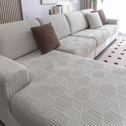 1Piece Universal Stretch Sofa Cover. Cushion Cover, For Living Room. Pet Friendly