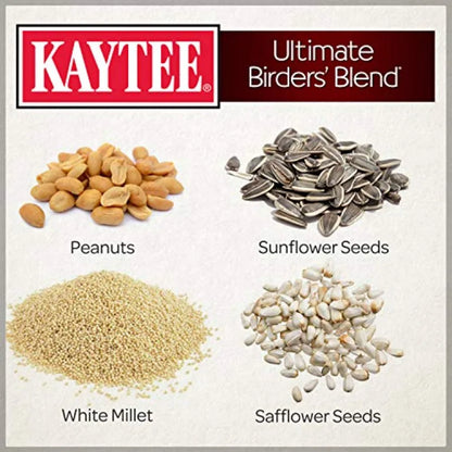 【Spot goods】Ultimate Birder's Blend Food. Wild Bird Seed For Grosbeaks, Cardinals, Nuthatches, Woodpeckers and More Outside Feeders