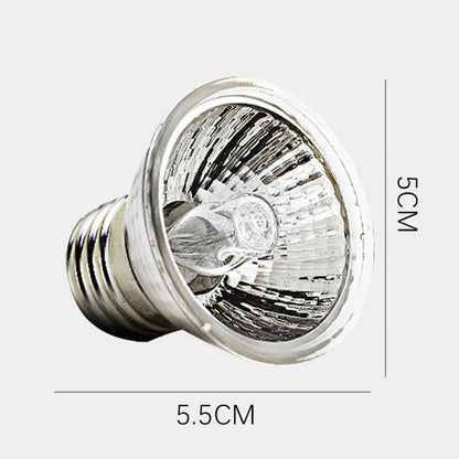5/10/15/20PC 25W Reptile Heating Light Bulb. Full Spectrum Basking UV Lamp for Turtle, Snake, Lizard & Amphibians Temperature Control