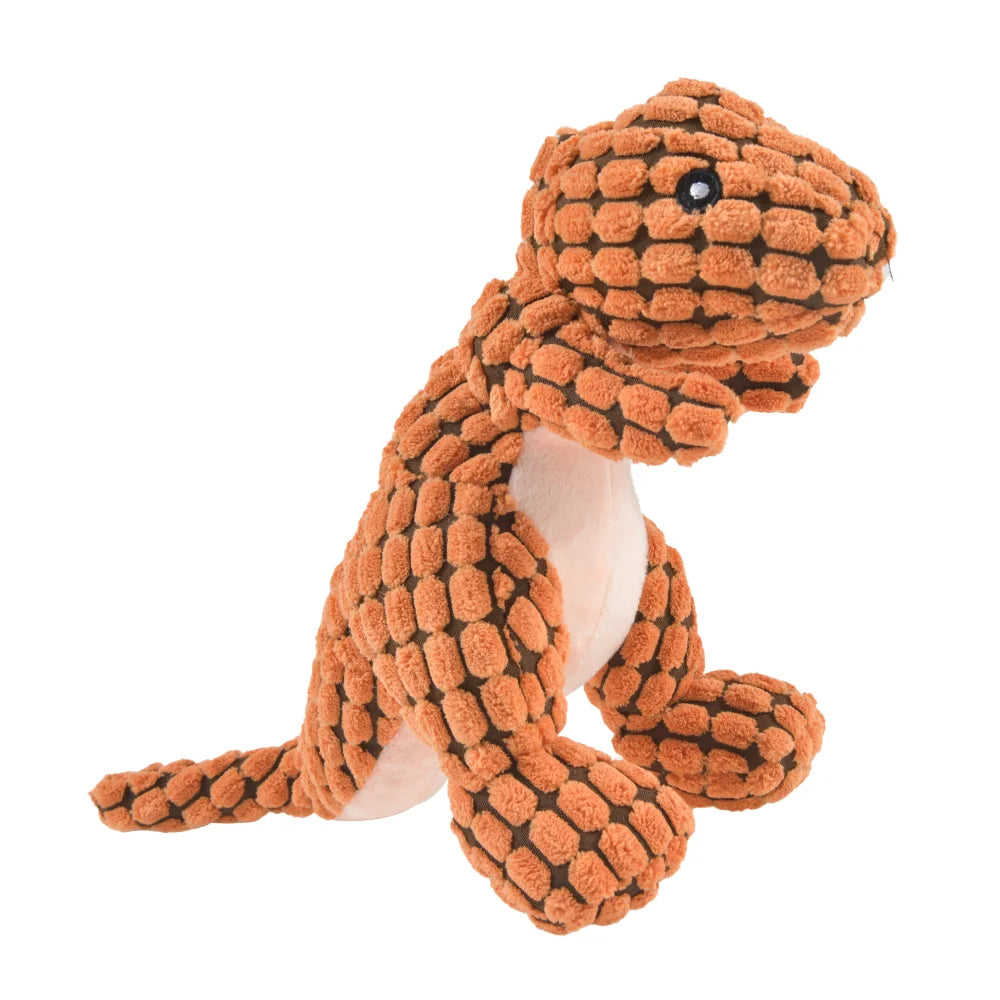 Cats and Dogs Pet Plush Dinosaur Toys. Interactive Dog Chew Toys. Plush Stuffing. Dog Toys for Small Dogs