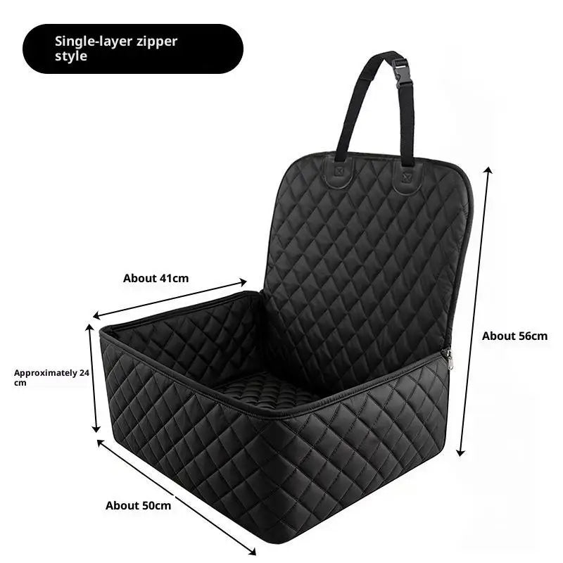 Car Seat Pet Cover for Dogs/Cats. Waterproof, Nonslip Mat. Heavy Duty Protector for Outdoor Travel
