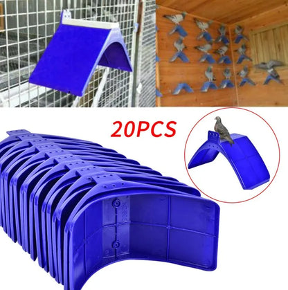 20 Pieces V Pigeon Bird Roost. Racing Pigeon Stand, Rest Stand. Pigeon Perches, Dove Rest Stand