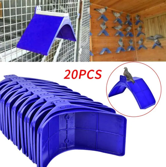 20 Pieces V Pigeon Bird Roost. Racing Pigeon Stand, Rest Stand. Pigeon Perches, Dove Rest Stand