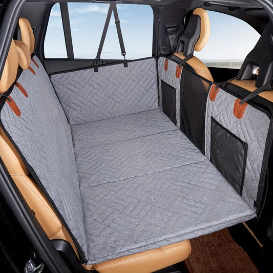 Dog Seat Cover for the Car. For Pets, Waterproof Pet Seat Cover/Hammock. Scratch Proof, Nonslip, Durable Soft Pet Back Seat Covers