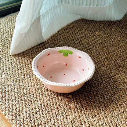 Cat/Dog Ceramic Bowl. Pet Drinking Water/Feeding Bowl.