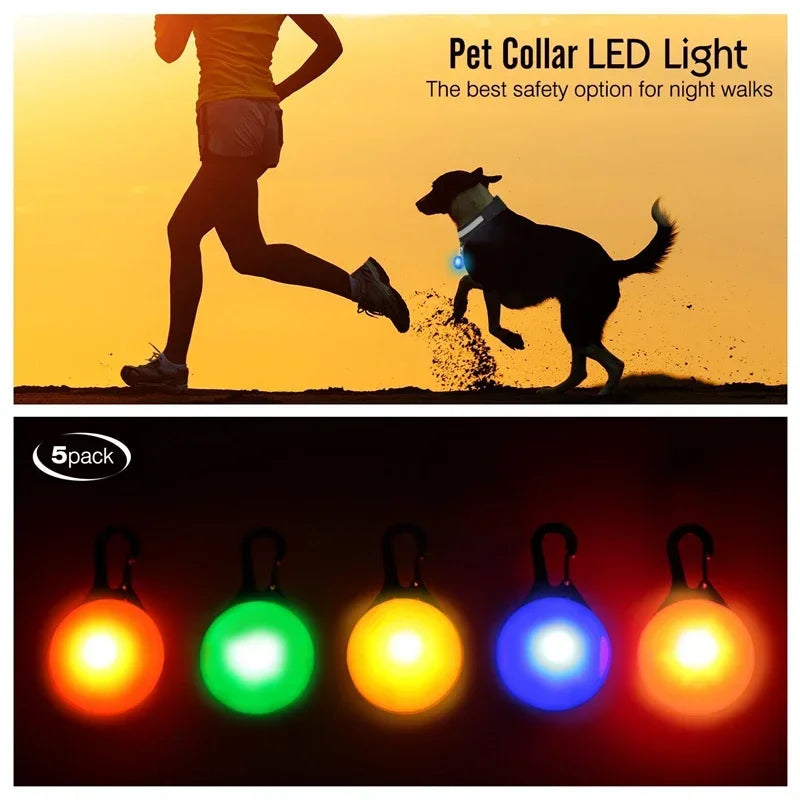 Usb Charging Glowing Collar With Pendant Detachable Luxury Led Light. For Small Dogs Cat Night Safety