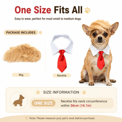 A must for Trump Supporters. Pet dog costume.