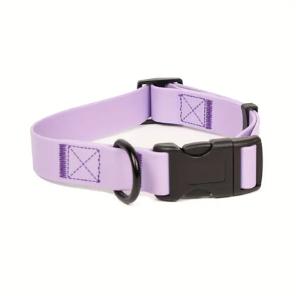 Dog Collar, Waterproof Plastic. PVC Rubber Washable. Outdoor Puppy Collars. Durable Adjustable for Small Medium Large Dogs