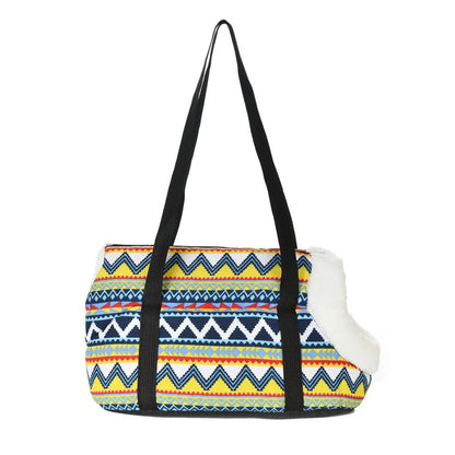 Classic Pet Carrier For Small Dogs. Cozy, Soft Puppy/Cat/Dog Bags. Backpack, Outdoor Travel Pet Sling Bag.