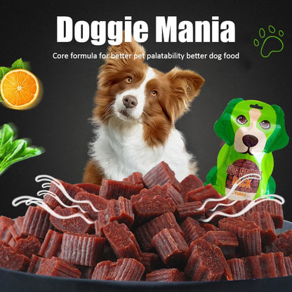 Dog Snacks. Beef Particles, Appetising, Digesting, Nutritious, Delicious Chewy Training Rewards for Adult Dogs & Puppies