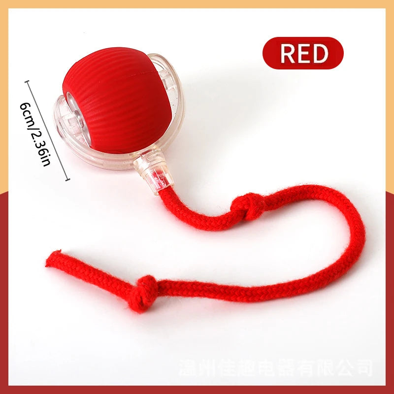 Smart Dog Toys. Electronic Ball, Interactive Pet Toy, Moving Ball. USB Automatic Moving Bouncing for Dogs and Cats