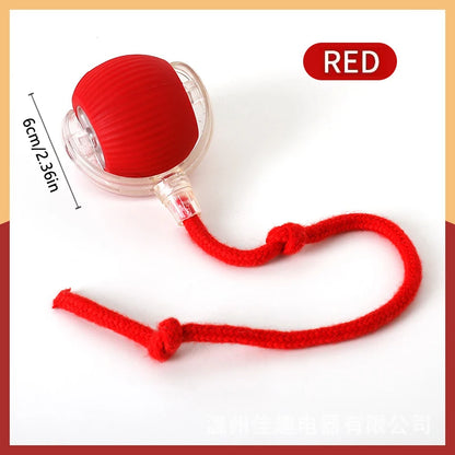 Smart Dog Toys. Electronic Ball, Interactive Pet Toy, Moving Ball. USB Automatic Moving Bouncing for Dogs and Cats